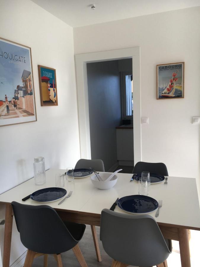Beautiful Apartment With Gardenlk Cabourg Exterior foto